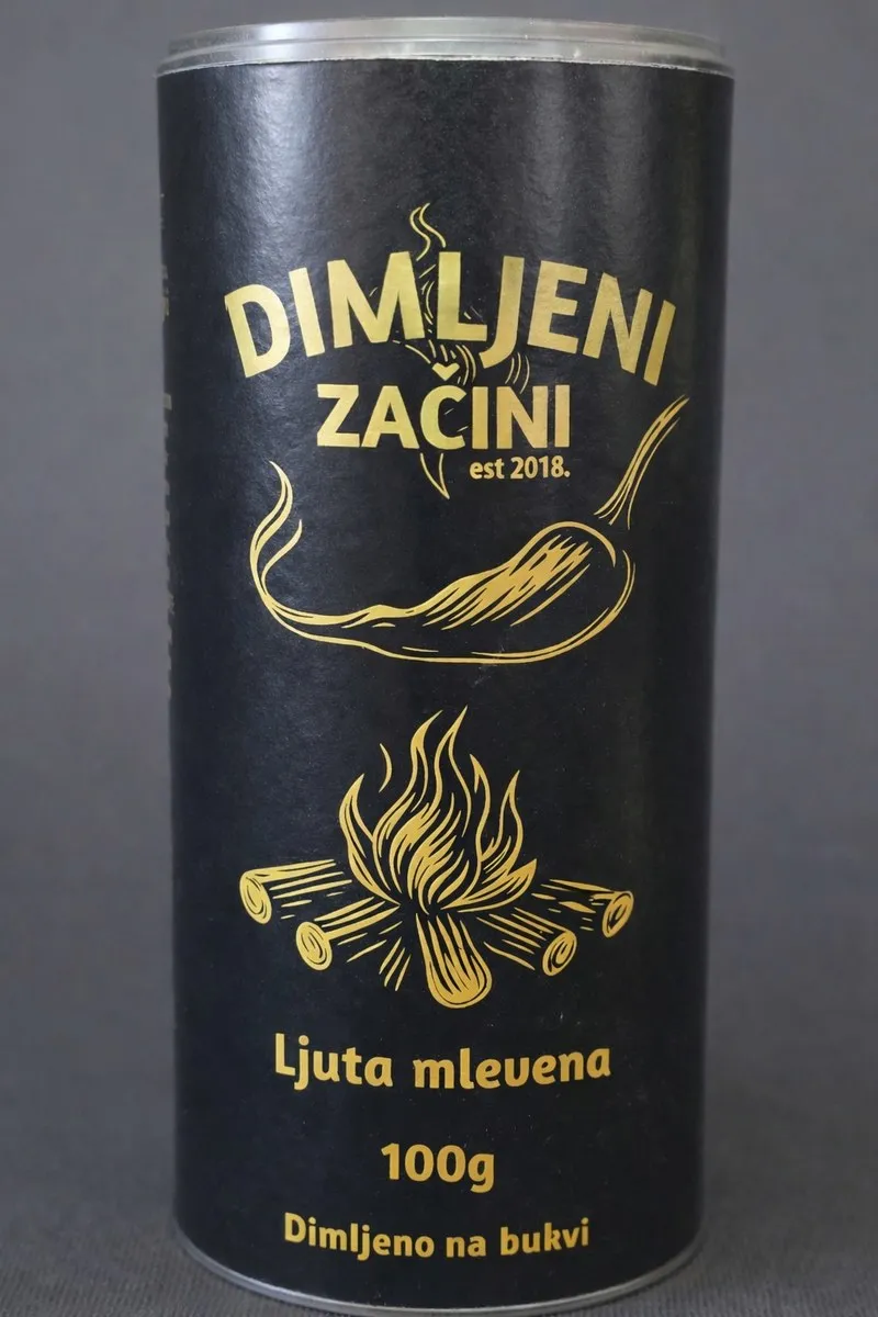 Dimljena paprika — ljuta, mlevena
