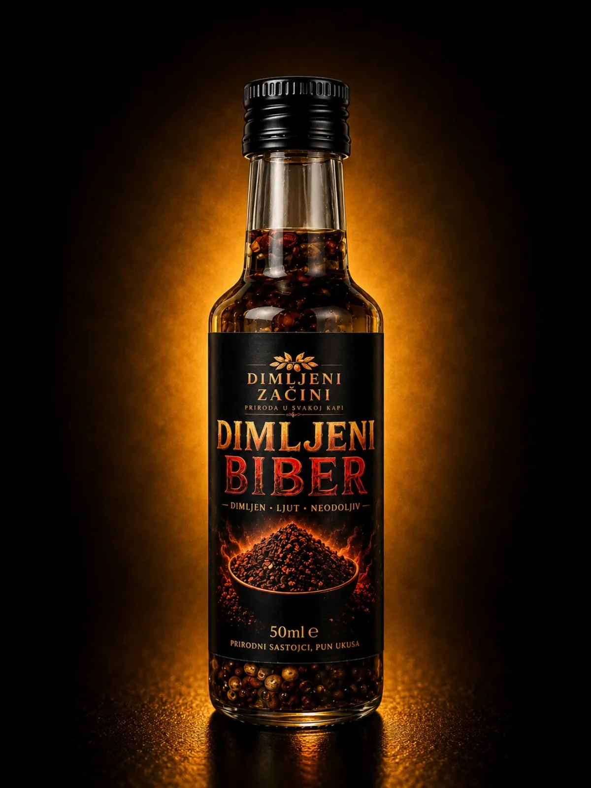 Dimljeni biber — u ulju