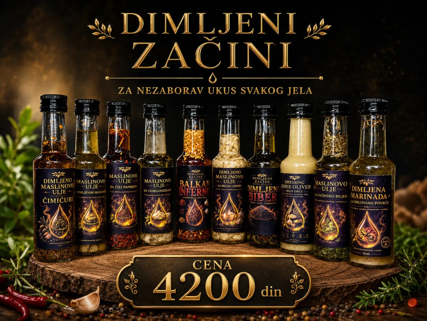 Premium paket marinada i ulja